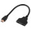 HDMI Splitter 1 in 2 Out Cable Adapter,Splitter 10 1