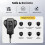 12V 0.5A 6W 1.8M Long Power Supply Adapter, AC DC 3