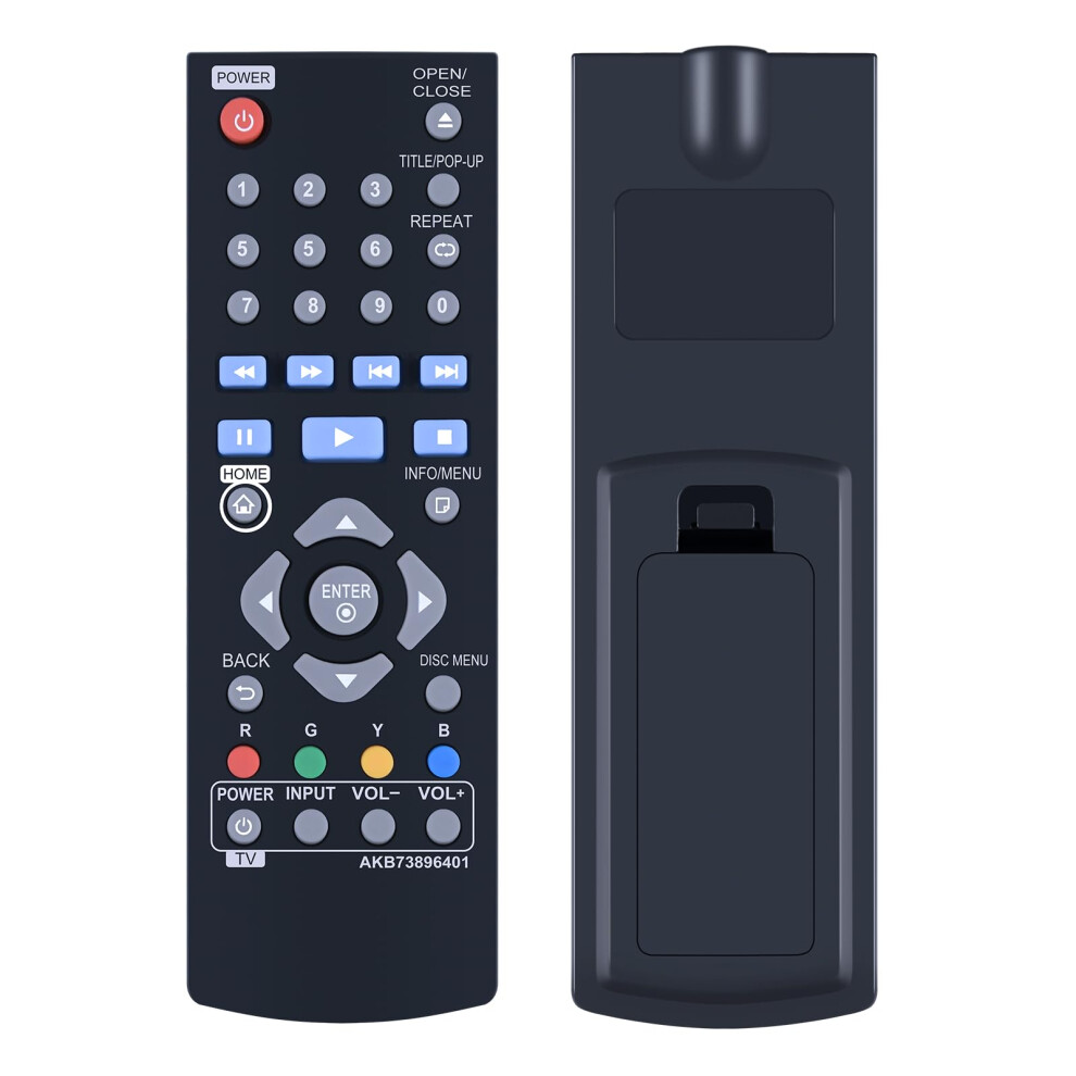 Akb73896401 Replacement Remote Control For Lg Disc 76985317