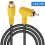 Duttek RCA Extension Cable 1.5M, 90 Degree RCA Mal 5