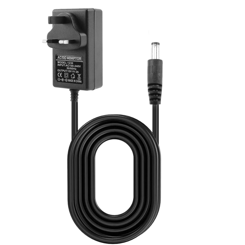 12V 3A 36W Power Supply Cable Adapter For Cctv Cam Light 33822785