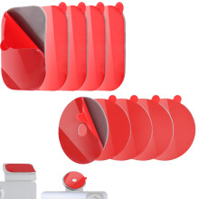 10pcs Dash Cam Adhesive Pad, Heat-Resistant Square