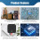 5.0 Bluetooth Audio Receiver Adapter 3.5mm AUX or 5