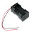 AA x 4 Open Battery Holder Box 2+2 150mm Wires Lea 1