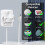12V 15W Power Supply Charger for Echo Dot (3rd 4th 2