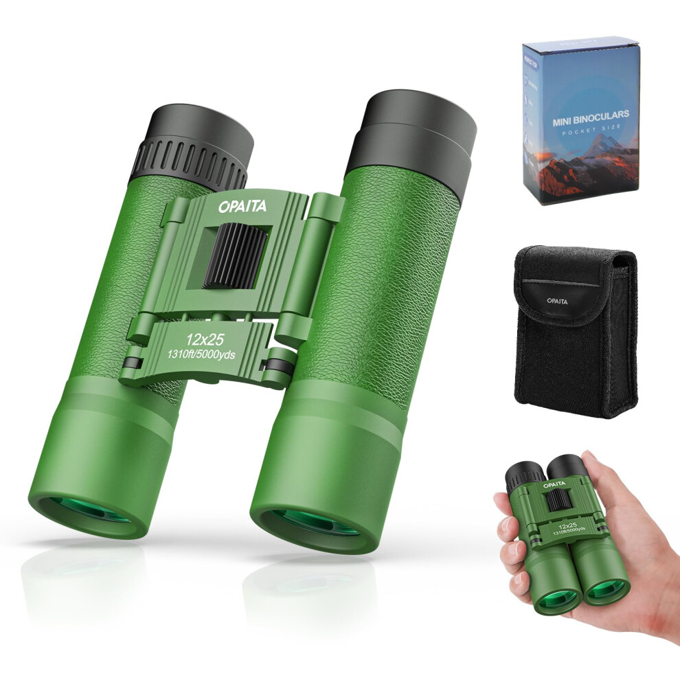 Opaita 12X25 Binoculars For Adults High Power - Co