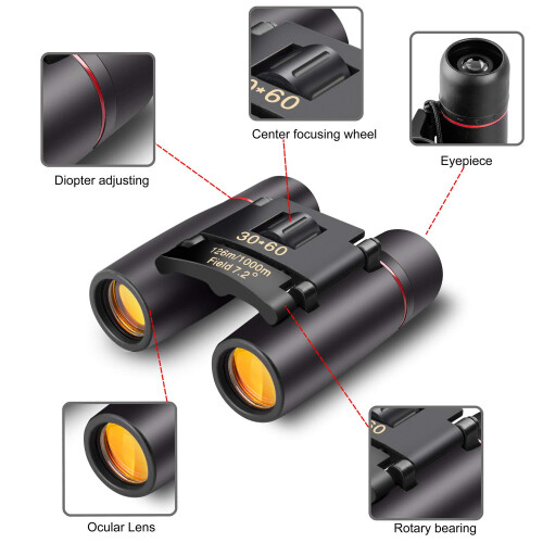 ANDSTON 30 x 60 Small Binoculars Compact for Adult 2