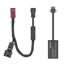 Dash Cam Power Adapter for BMW with 3-Pin Rain Sen