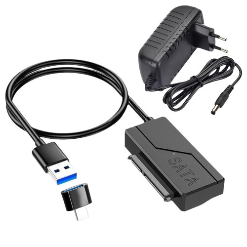 Nzkeuf Universal USB 3.0 to SATA/IDE Adapter Kit –