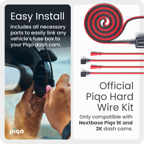 Nextbase Nextbase Piqo Pro Install Hardwire Kit - Easy to I 1