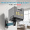 notiela Adjustable Speaker Mounts for Most Large S 4