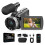 ZIMOCE Video Camera 4K Camcorder 48MP, 18X Digital 1