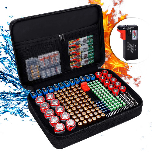 Battery Storage Box, Fireproof Battery Box, Carry
