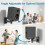 notiela Adjustable Speaker Mounts for Most Large S 3