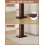 60cm Speaker Stands, 1 Pair Rosewood Wood Grain Fl 4