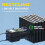 3.7V Rechargeable Battery with 18650 Charger，3300m 4