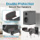notiela Adjustable Speaker Mounts for Most Large S 5
