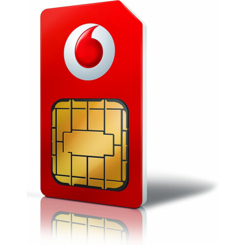 Pay As You Go SIM Card Pack Vodafone UK Network