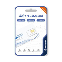 SECUEYE 4G LTE SIM Card - Data Only - Prepaid No C