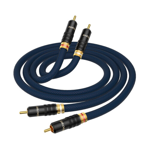 Tertullus High-End RCA Cables OFC Copper Silver Pl