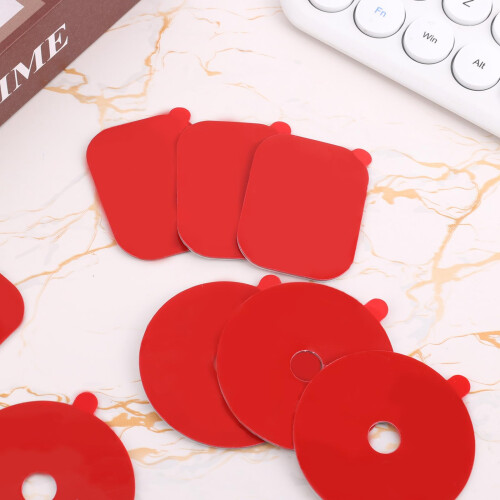 10pcs Dash Cam Adhesive Pad, Heat-Resistant Square 2
