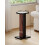 60cm Speaker Stands, 1 Pair Rosewood Wood Grain Fl 2