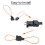 Xfaiz Most Fiber Optic Loop, Pack of 2 Universal O 4