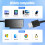 Nzkeuf Universal USB 3.0 to SATA/IDE Adapter Kit – 4