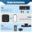 5.0 Bluetooth Audio Receiver Adapter 3.5mm AUX or 4