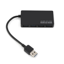 Dataoverførselshastighed Optimeret USB 3.0 hub, kompakt bærbar og elegant design med LED-indikatorer Stor udvidelsesunderstøttelse til brug af
