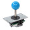 Joystick de arcade com codificador de atraso zero, controlador de jogo ágil e preciso para PC, compatível com gabinetes de arcade, com botão de 2