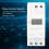 Digital Time Switch AHC15A LCD Rail Control 220V 16A 86.5mm 8