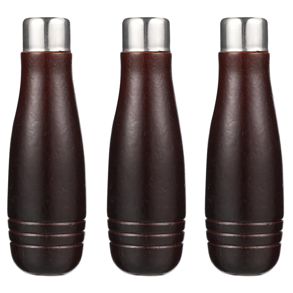 3Pcs Wooden File Handle With Metal Collar, Ergonomic Nonslip Grip For Woodworking And Metal Files 9199774701105