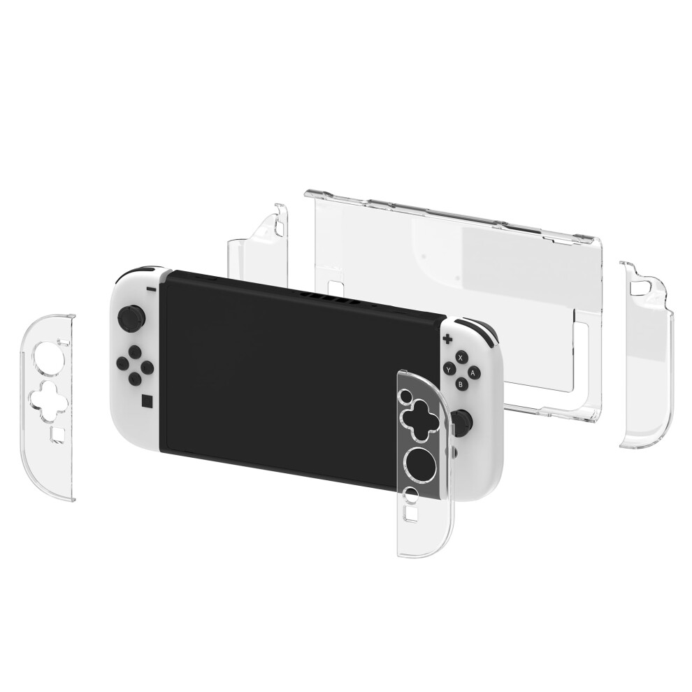 Shockproof Clear Protective Case With Split Design And Scratchresistant Shell For Nintendo Switch 2 9187378946480