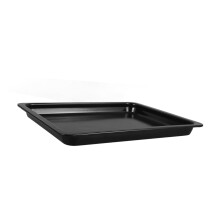 Large Enamel Roasting Pan for Meat and Vegetables, OvenSafe Baking Tray, Easy Clean, Large Capacity