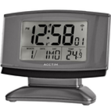 Acctim Cuba Digital Alarm Clock Radio Controlled Smartlite Date Temperature
