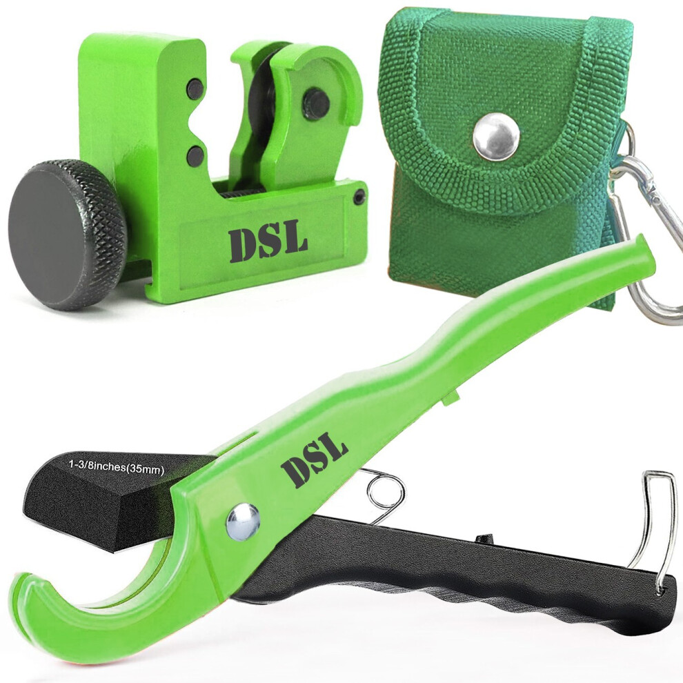 Dsl Plastic Pipe Cutter Mini Tube Cutter Twin Pack Plastic Matel Pipe Shear 55217767
