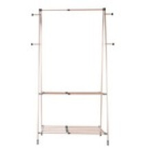 Beldray Clothes Rail Laundry Airer Foldable Easy Storage Garment Rack Rose Gold