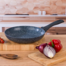 Russell Hobbs Frying Pan Set 2 Piece NonStick Blue Marble Aluminium 2428 cm