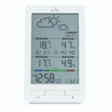 Acctim Skyler 6 in 1 Barometric Weather Station with Outdoor Sensor White
