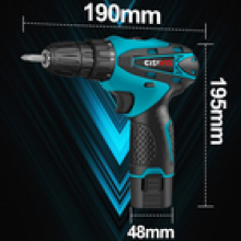 12V Cordless Drill Electric Screwdriver Power Driver Combi Drills Kit 2 Battery
