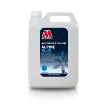 Millers Oils Antifreeze Coolant Alpine Blue Ready Mixed 5050 5 Litres 5L