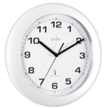 Acctim Cadiz Wall Clock Radio Controlled Traintrack Marker 25cm