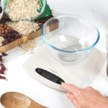 Salter Pebble Digital Kitchen Scale – Electronic Measures Liquids Stone