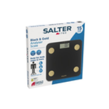 Salter Analyser Scale Digital LCD 180kg Body Composition 9 Users Athlete Mode