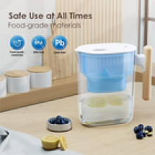 Waterdrop Chubby Water Filter Jugs and Cartridge with 1*90 Days Filter3.5LBlue