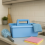 Beldray Beldray Cleaning Caddy – 10L WipeClean Under Sink Storage 2 Sections Blue 1