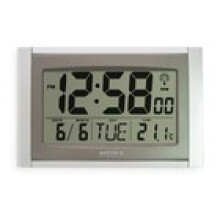 Acctim Stratus Digital Wall Desk Clock Radio Controlled Tabletop LCD