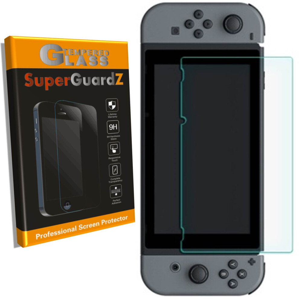2Pack Tempered Glass Screen Protector For Nintendo Switch 2017, 9H Antiscratch, Ultra Clear, Lifetime Guarantee 9199774701396