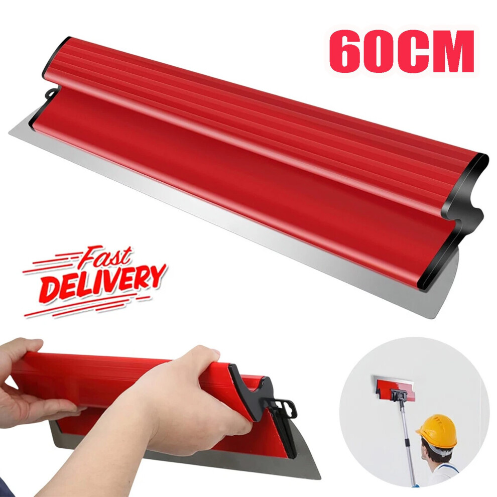 Drywall Finishing Smoothing Spatula Plaster Skimming Blade Trowel Wall Tool 60Cm